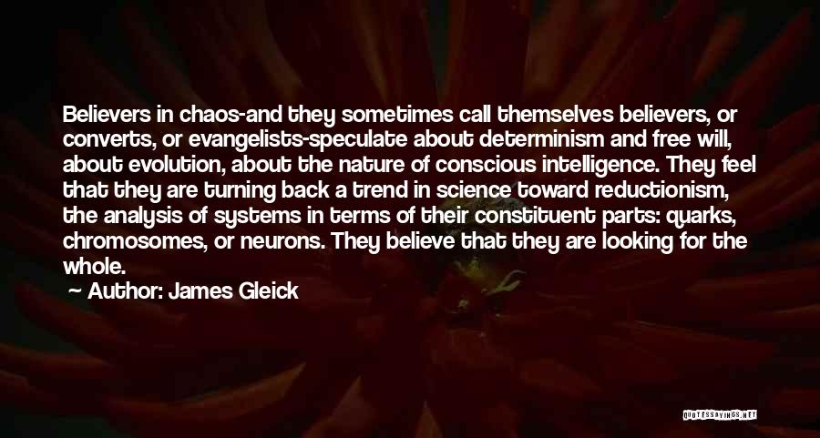 Free Will And Determinism Quotes By James Gleick