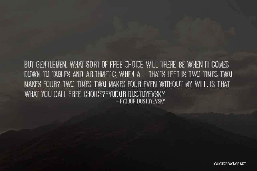 Free Will Choice Quotes By Fyodor Dostoyevsky Free Will Choice Quotes By Fyodor Dostoyevsky