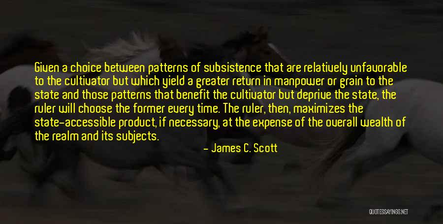 Free Will Choice Quotes By James C. Scott Free Will Choice Quotes By James C. Scott