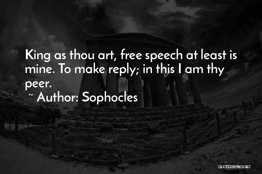 Free Will In Oedipus Quotes By Sophocles