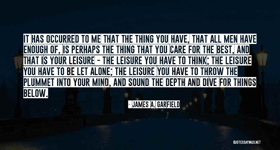 Free Your Mind Quotes By James A. Garfield Free Your Mind Quotes By James A. Garfield