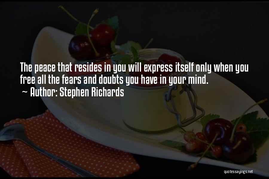 Free Your Mind Quotes By Stephen Richards