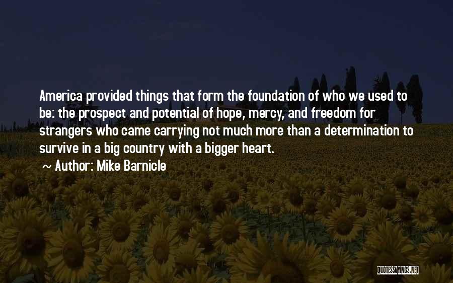 Freedom And America Quotes By Mike Barnicle