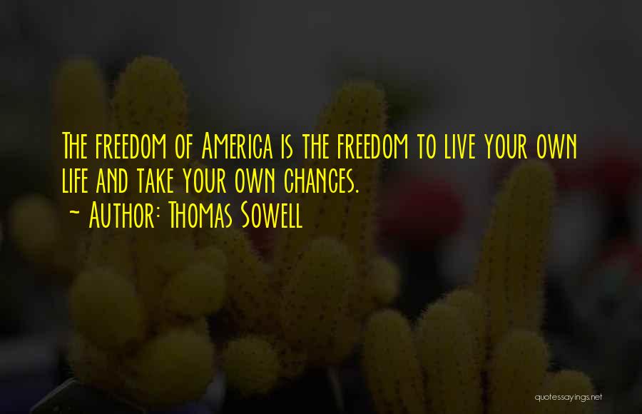 Freedom And America Quotes By Thomas Sowell