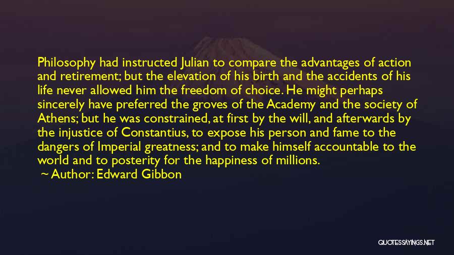 Freedom And Choice Quotes By Edward Gibbon