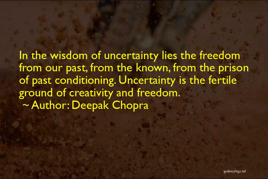 Freedom And Creativity Quotes By Deepak Chopra