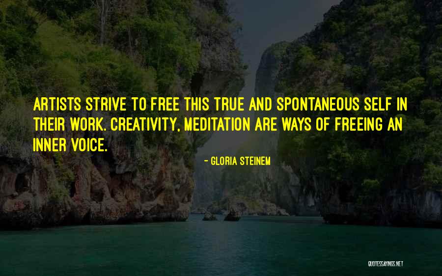 Freedom And Creativity Quotes By Gloria Steinem Freedom And Creativity Quotes By Gloria Steinem