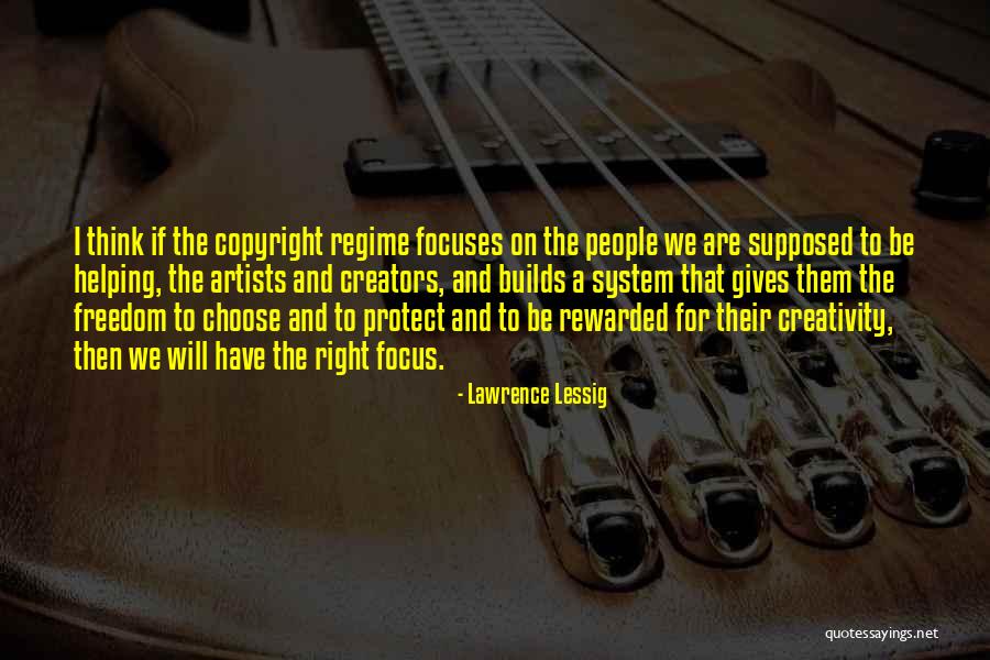 Freedom And Creativity Quotes By Lawrence Lessig Freedom And Creativity Quotes By Lawrence Lessig