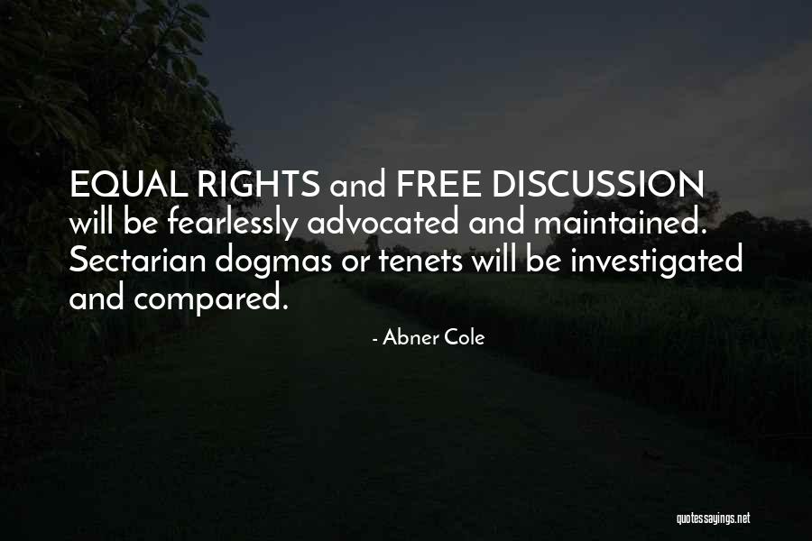 Freedom And Equality Quotes By Abner Cole Freedom And Equality Quotes By Abner Cole