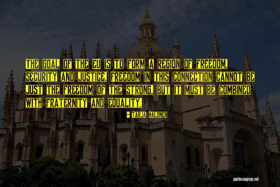 Freedom And Equality Quotes By Tarja Halonen Freedom And Equality Quotes By Tarja Halonen