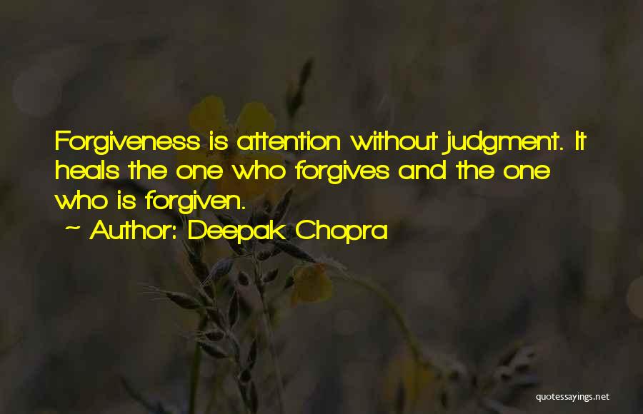 Freedom And Forgiveness Quotes By Deepak Chopra