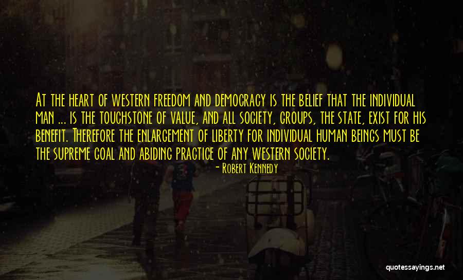 Freedom And Liberty Quotes By Robert Kennedy