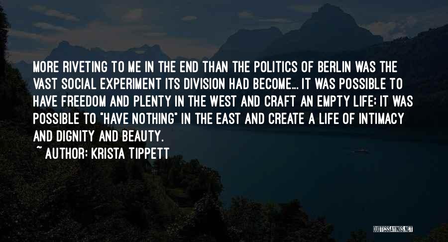 Freedom And Living Life Quotes By Krista Tippett