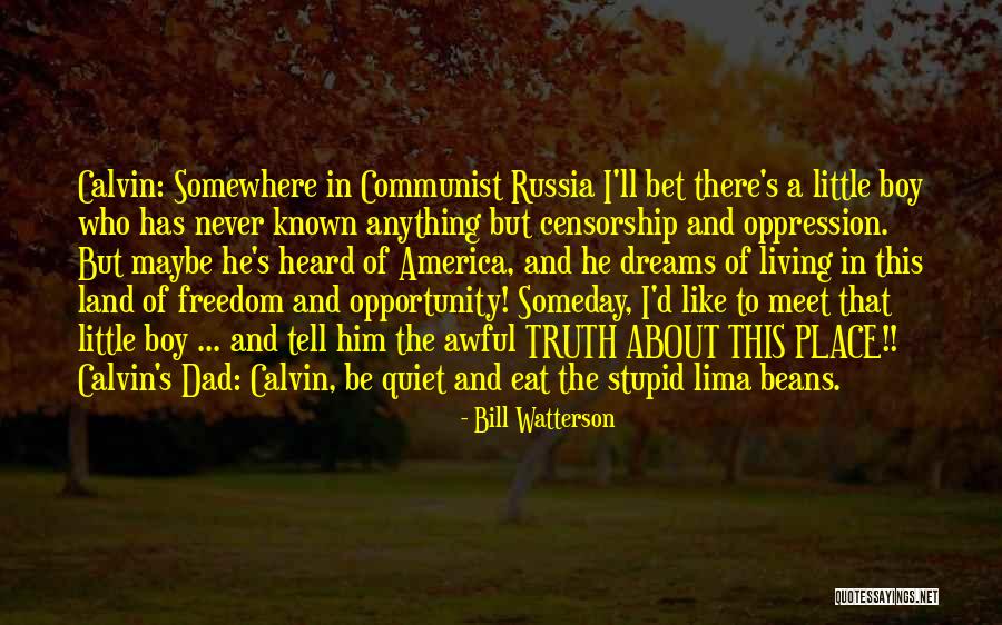 Freedom And Oppression Quotes By Bill Watterson Freedom And Oppression Quotes By Bill Watterson