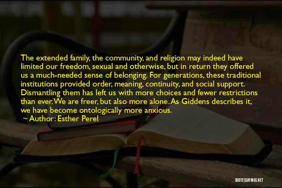 Freedom And Religion Quotes By Esther Perel