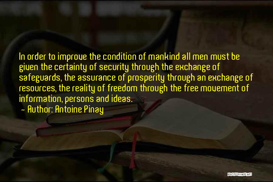 Freedom And Security Quotes By Antoine Pinay
