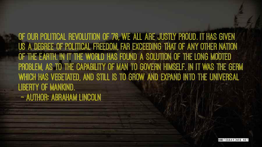 Freedom By Abraham Lincoln Quotes By Abraham Lincoln