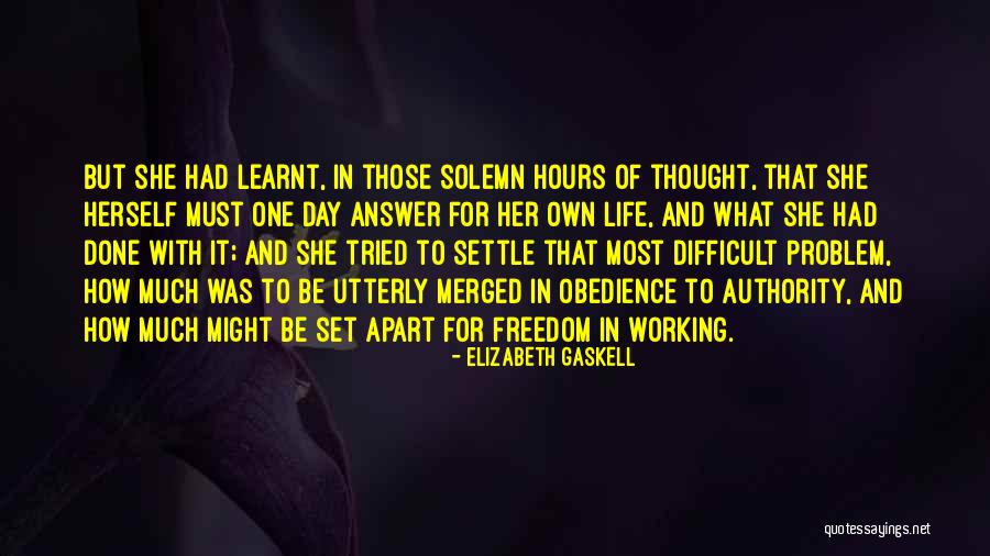 Freedom Day Quotes By Elizabeth Gaskell Freedom Day Quotes By Elizabeth Gaskell