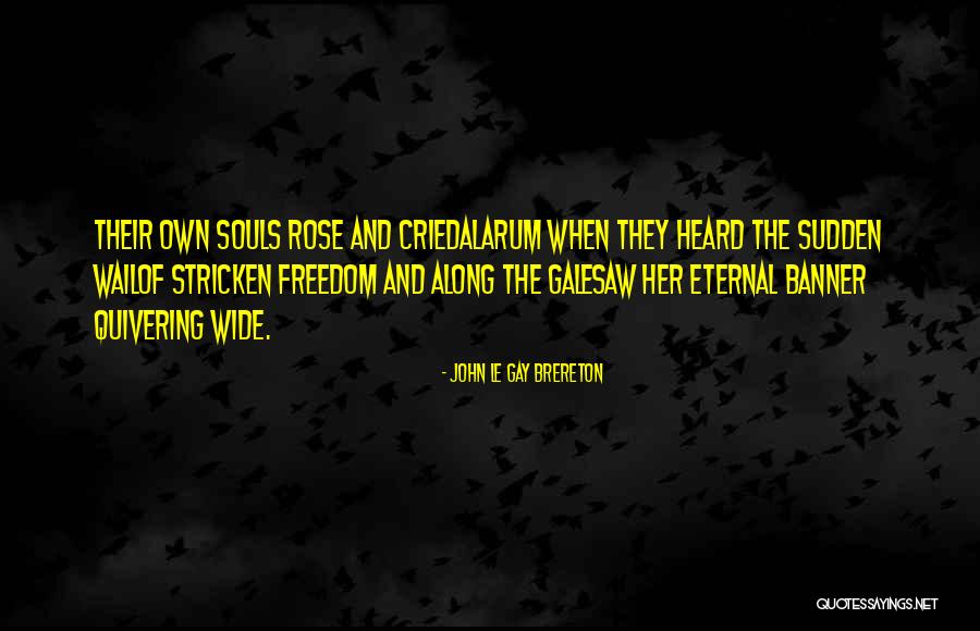 Freedom Day Quotes By John Le Gay Brereton