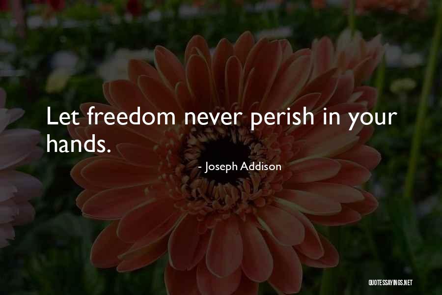 Freedom Day Quotes By Joseph Addison