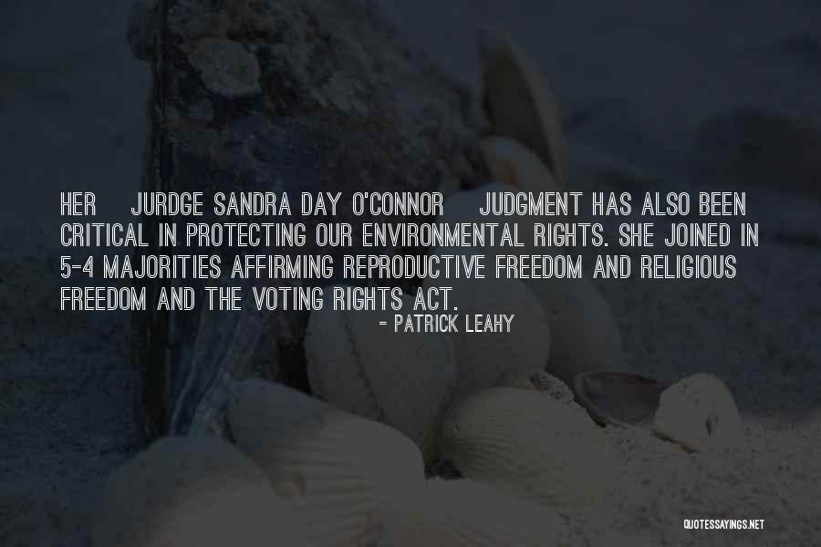 Freedom Day Quotes By Patrick Leahy