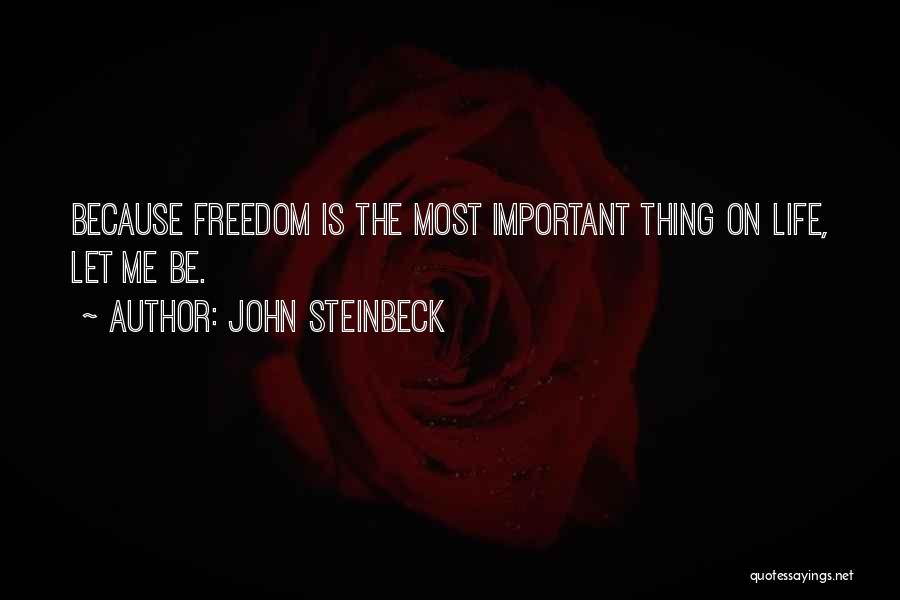 Freedom Fighter Quotes By John Steinbeck