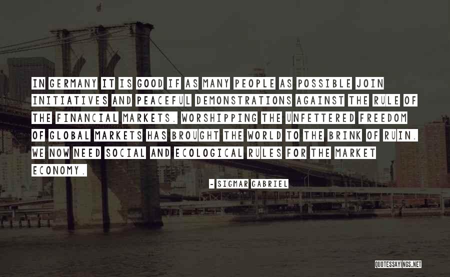 Freedom Financial Quotes By Sigmar Gabriel Freedom Financial Quotes By Sigmar Gabriel
