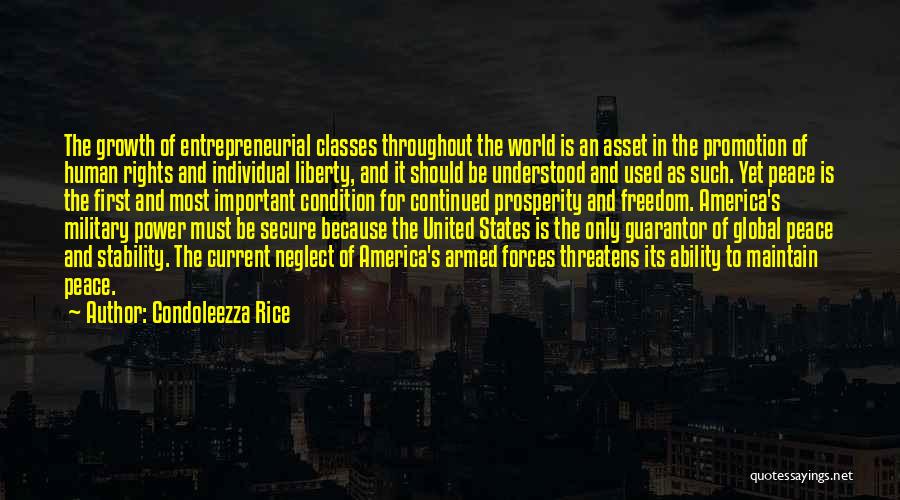 Freedom For America Quotes By Condoleezza Rice