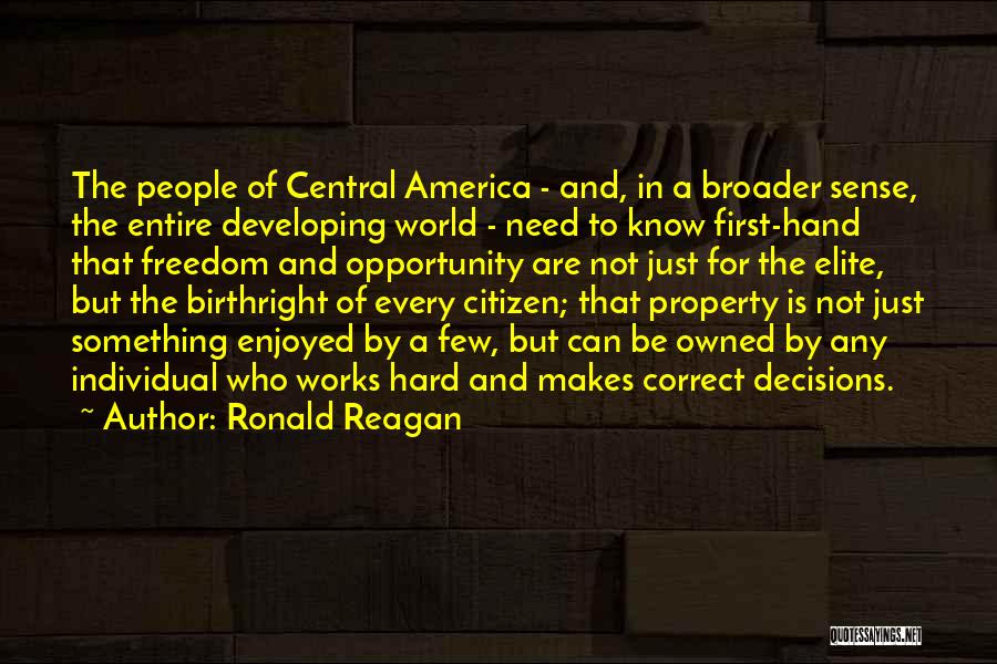 Freedom For America Quotes By Ronald Reagan