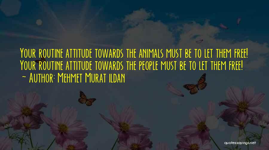 Freedom For Animals Quotes By Mehmet Murat Ildan