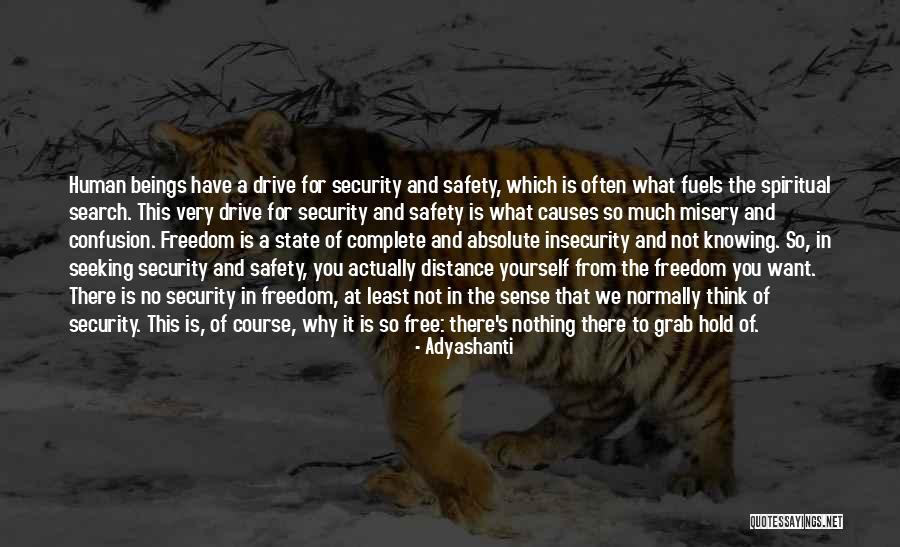 Freedom For Safety Quotes By Adyashanti Freedom For Safety Quotes By Adyashanti