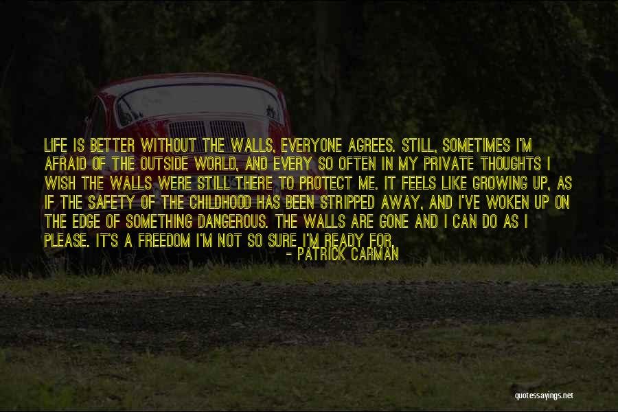 Freedom For Safety Quotes By Patrick Carman Freedom For Safety Quotes By Patrick Carman
