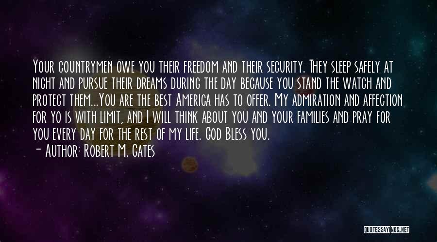Freedom For Security Quotes By Robert M. Gates