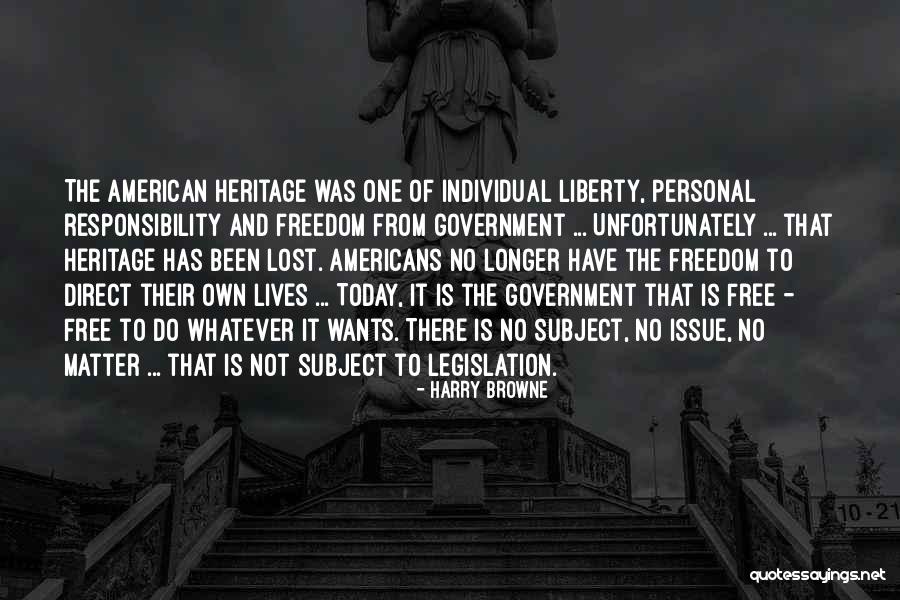 Freedom From Government Quotes By Harry Browne Freedom From Government Quotes By Harry Browne