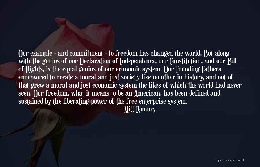 Freedom From Our Founding Fathers Quotes By Mitt Romney Freedom From Our Founding Fathers Quotes By Mitt Romney
