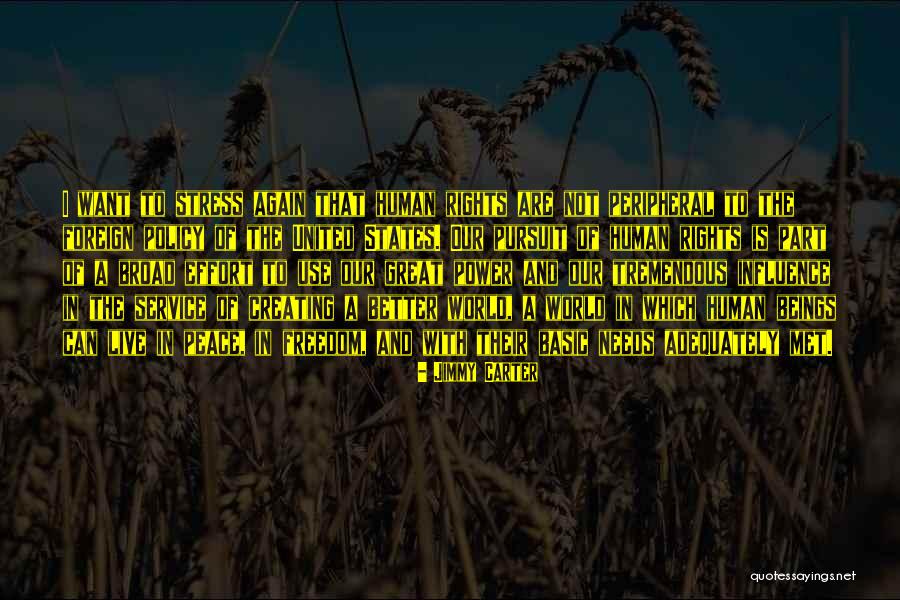 Freedom From Stress Quotes By Jimmy Carter Freedom From Stress Quotes By Jimmy Carter