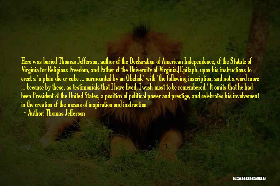 Freedom In Declaration Of Independence Quotes By Thomas Jefferson