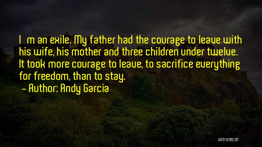Freedom In Exile Quotes By Andy Garcia