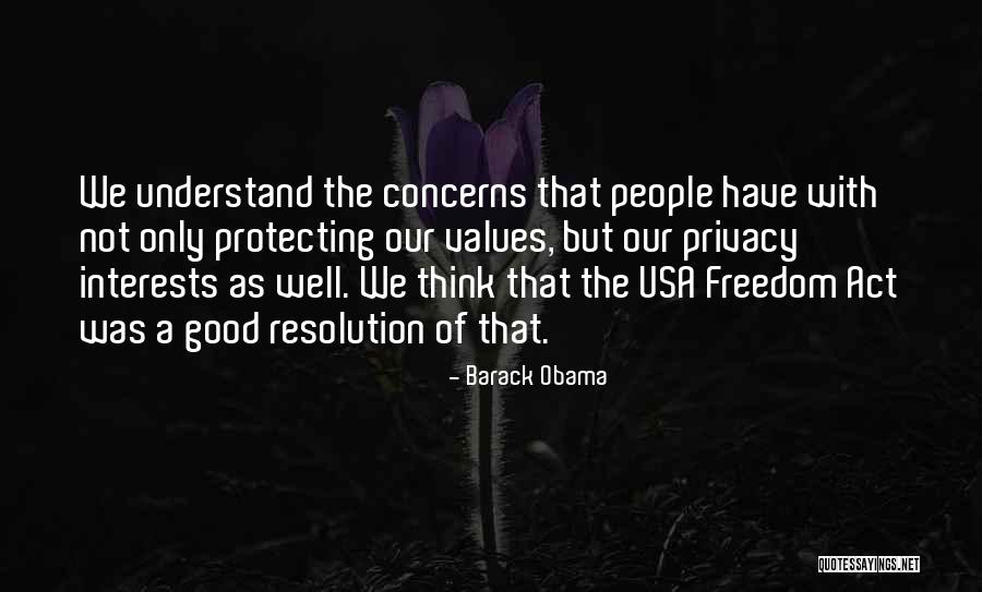 Freedom In The Usa Quotes By Barack Obama