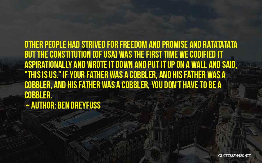 Freedom In The Usa Quotes By Ben Dreyfuss