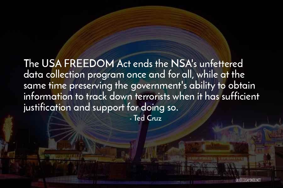 Freedom In The Usa Quotes By Ted Cruz