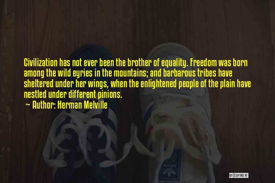 Freedom Into The Wild Quotes By Herman Melville