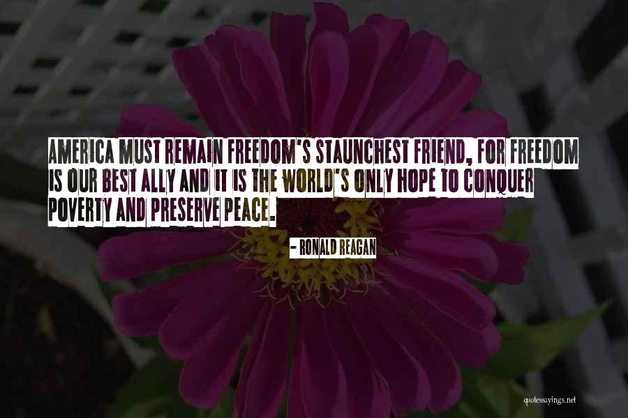 Freedom N Peace Quotes By Ronald Reagan Freedom N Peace Quotes By Ronald Reagan