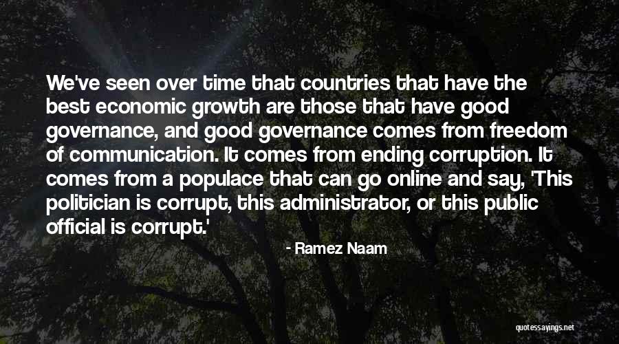 Freedom Of Countries Quotes By Ramez Naam