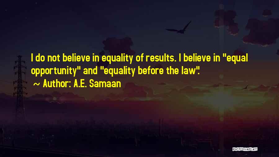 Freedom Of Equality Quotes By A.E. Samaan