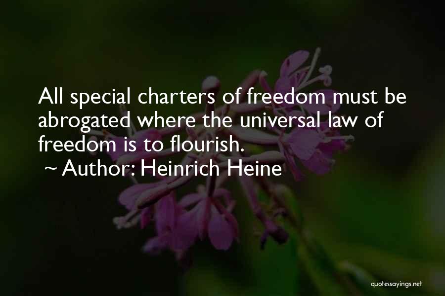 Freedom Of Equality Quotes By Heinrich Heine