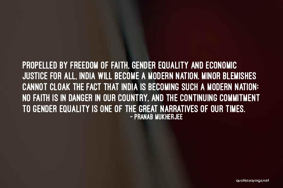 Freedom Of Equality Quotes By Pranab Mukherjee