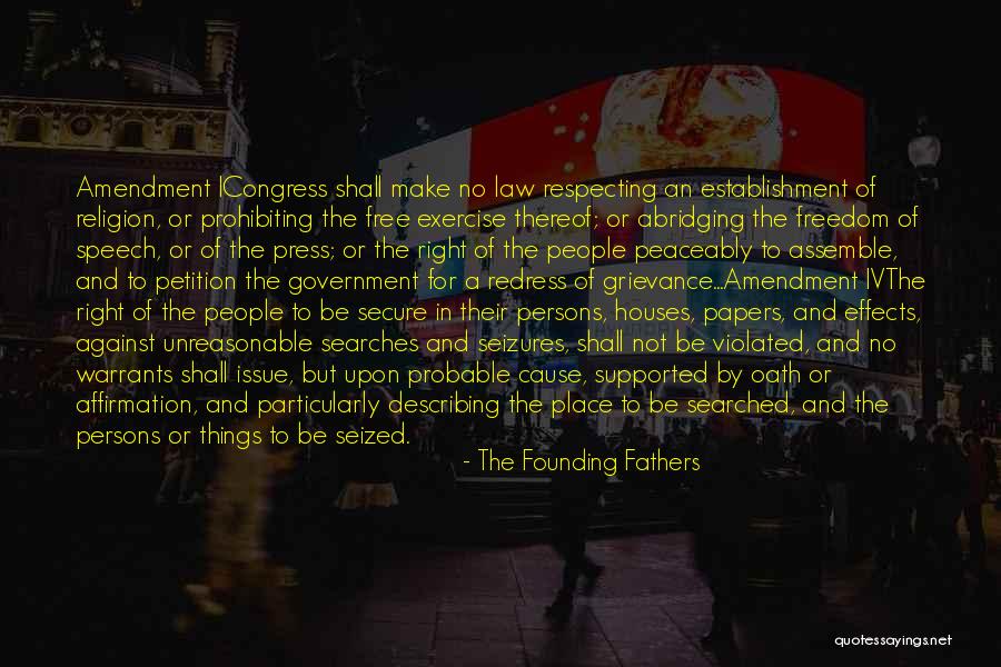 Freedom Of Establishment Quotes By The Founding Fathers Freedom Of Establishment Quotes By The Founding Fathers