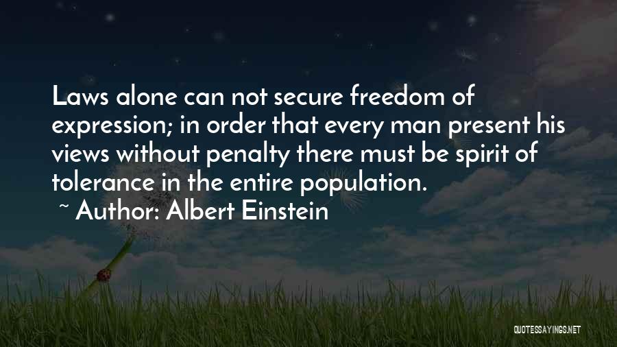 Freedom Of Expression Quotes By Albert Einstein