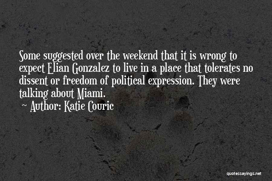 Freedom Of Expression Quotes By Katie Couric